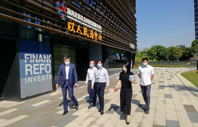 前海合作區(qū)紀(jì)工委副書(shū)記胡國(guó)權(quán)到前海深港基金小鎮(zhèn)開(kāi)展調(diào)研督查